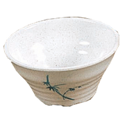 Thunder Group 3540BB 4 3/8" Deep Saucer, Blue Bamboo 8 oz. | Case of 12