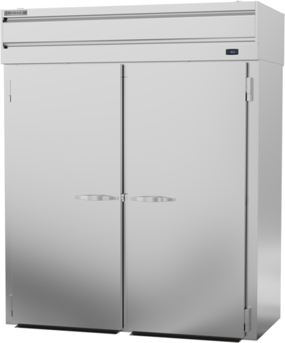 Beverage Air PFT2HC-1AS 69" 4 Solid Door Roll Thru Freezer | 78.5 Cu. Ft.