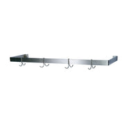 BK Resources BK-WPR1-72 72" Single Bar Wall Mounted Pot Rack