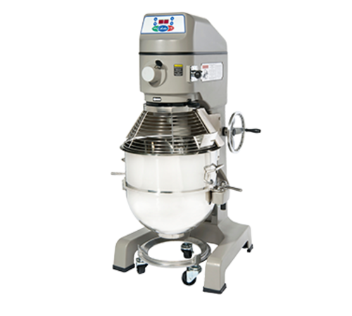 Globe SP60 60 Qt. 3 Speed Planetary Floor Mixer w/ Bowl Guard | 3 HP