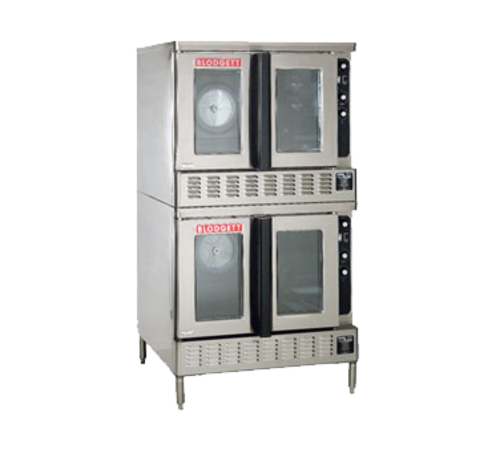 Blodgett DFG-200 DBL Double Deck Gas Convection Oven | 120,000 BTU