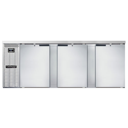 Continental Refrigerator BB90N Back Bar Cabinet, Refrigerated