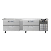 Continental D84GN 84" 4-Drawer Chef Base Refrigerator