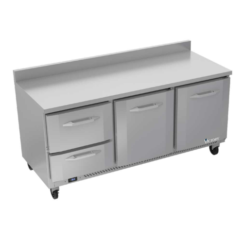 Victory VWRD72HC-2 Worktop Refrigerator