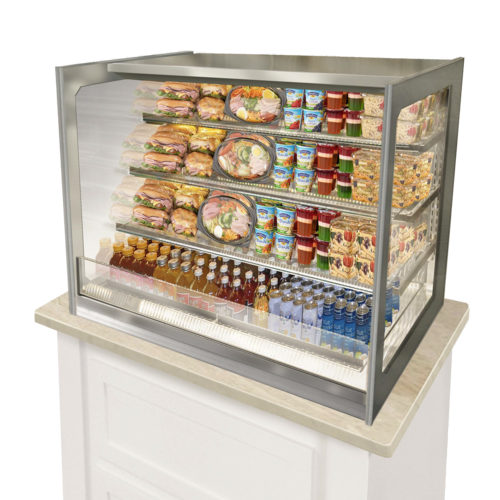 Federal Industries ITRSS6034 Display Case, Refrigerated, Drop In