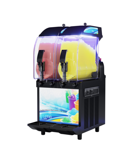 Grindmaster I-PRO 2E (2) 2.9 gal. Frozen Drink Machine w/Light Panel