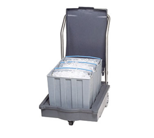 Follett 00112771 SmartCART 75 Lb. Mobile Ice Caddy