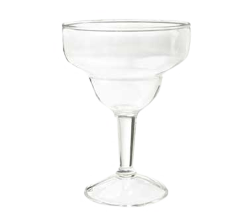 G.E.T. SW-1415-1-SAN-CL 38 oz. Clear Plastic Super Margarita Glass | Case of 12