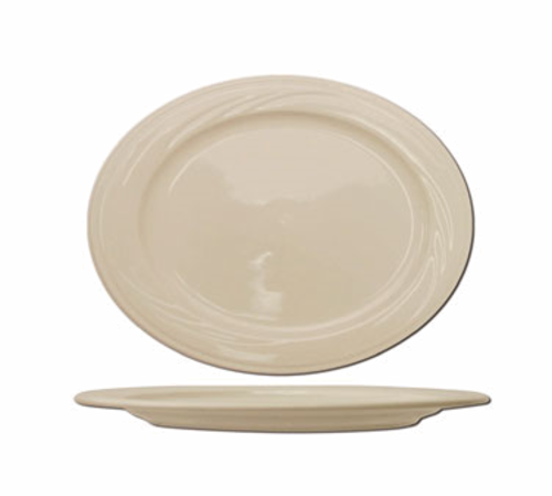 International Tableware Y-13 11" x 7-5/8" Platter | Case of 12