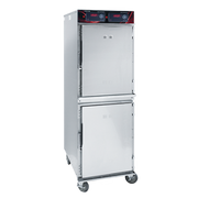 Cres Cor 1000HHSS2DX Insulated Mobile Radiant Hot Cabinet | 16 Pan Capacity