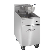Imperial IFS-75-EU 75 Lbs. Electric Floor Model Full Pot Deep Fryer | 18 kW