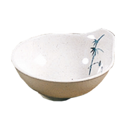 Thunder Group 3501BB 4 1/2" Sauce Bowl, Blue Bamboo 7 oz. | Case of 12