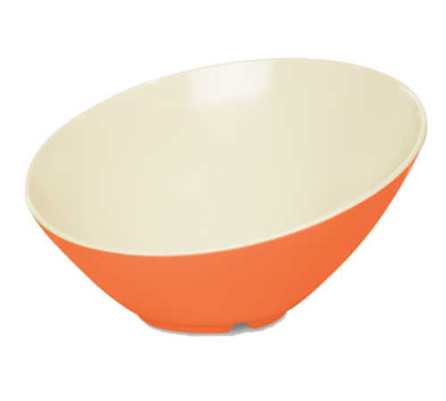 G.E.T. Keywest B-789-KW 1.1 qt Angled Melamine Serving Bowl