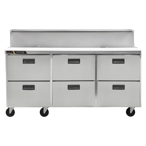 Traulsen CLPT-7230-DW Mega Top Sandwich / Salad Prep Table