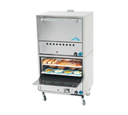 Comstock-Castle 2PO31 31.5" Gas Countertop Double Stacked Pizza Oven | 60,000 BTU