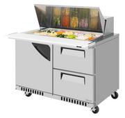 Turbo Air TST-48SD-18-D2R(L)-FB-N Mega Top Sandwich / Salad Prep Table