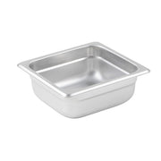 Winco SPJL-602 1/6 Size Stainless Steel Steam Table Pan | 2-1/2" Deep