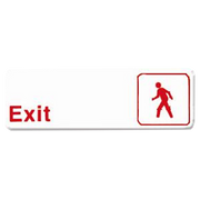 Thunder Group PLIS9307RD 9" x 3" Exit Sign
