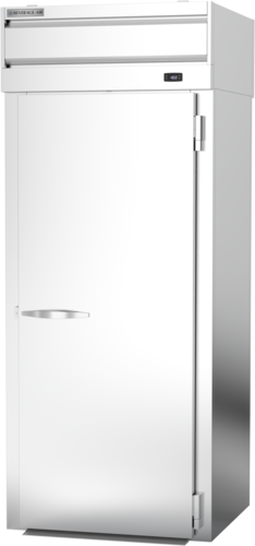 Beverage Air PFT1XTHC-1AS 36.5" 1 Solid Door Extra Tall Roll Thru Freezer | 42.27 Cu. Ft.