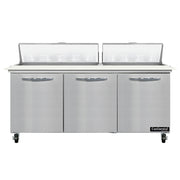 Continental Refrigerator SW72N18C Refrigerated Counter, Sandwich / Salad Unit