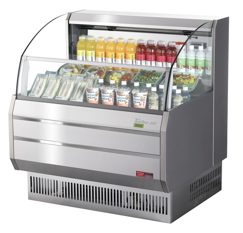 Turbo Air TOM-40SW(B)-N Open Air Merchandiser