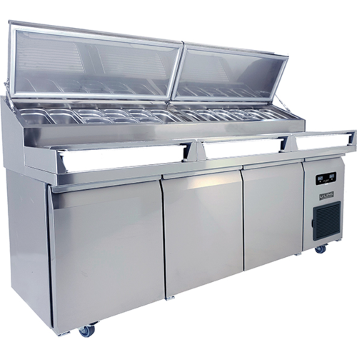 U-Line Corporation (Middleby) UCPT588-SS61A Refrigerated Counter, Pizza Prep Table