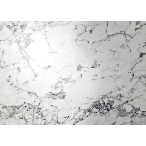 Grosfillex US36D745 White Marble 36" x 36" Square VanGuard Exterior Table Top
