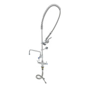 T&S Brass B-2338 4" Single Hole Deck Mount Prerinse Unit w/12" Spout