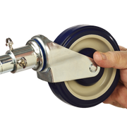 1880 Hospitality FCAST5 5" Swivel Casters | Set of 4