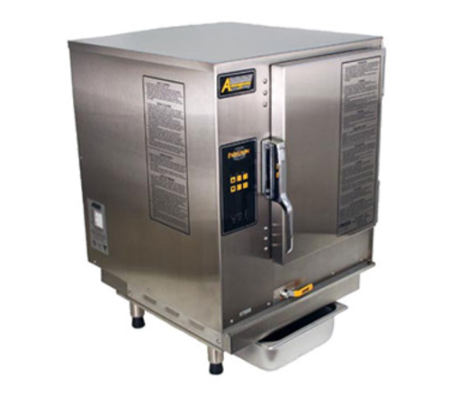 AccuTemp N61201D060 Evolution 6 Pan Natural Gas Countertop Convection Steamer | 50,000 BTU