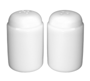 International Tableware MD-114 1-5/8" dia. x 2-5/8"H Salt & Pepper Shaker Set | Case of 24