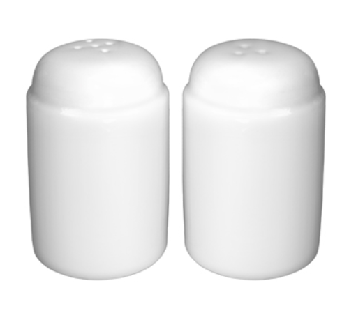 International Tableware MD-114 1-5/8" dia. x 2-5/8"H Salt & Pepper Shaker Set | Case of 24