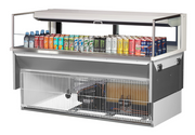Turbo Air TOM-60L-UFD-W(B)-1SI-N Refrigerated Display Case