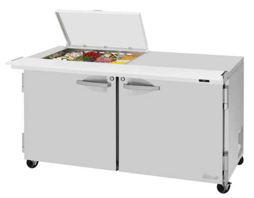 Turbo Air PST-60-12M-N-FCL Mega Top Sandwich / Salad Prep Table