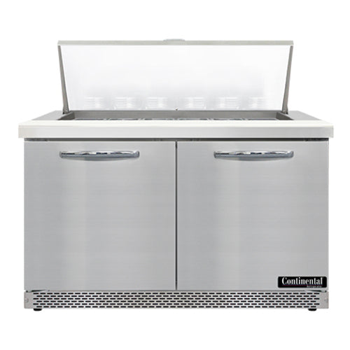 Continental Refrigerator SW48N18M-FB Refrigerated Counter, Mega Top Sandwich / Salad Unit