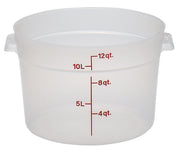 Cambro RFS12PP190 12 qt. Round Storage Container