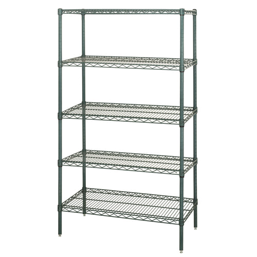 Quantum WR74-2460P-5 Shelving Unit, Wire