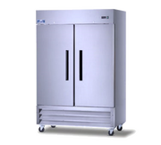 Arctic Air AR49 2-Solid Doors Bottom Mount Reach-In Refrigerator | 49 cu. ft.