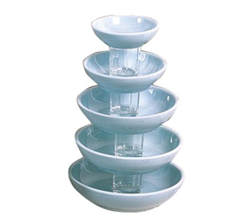 Thunder Group 3945  4-1/2" Blue Jade Series Melamine Bowl | Case of 12