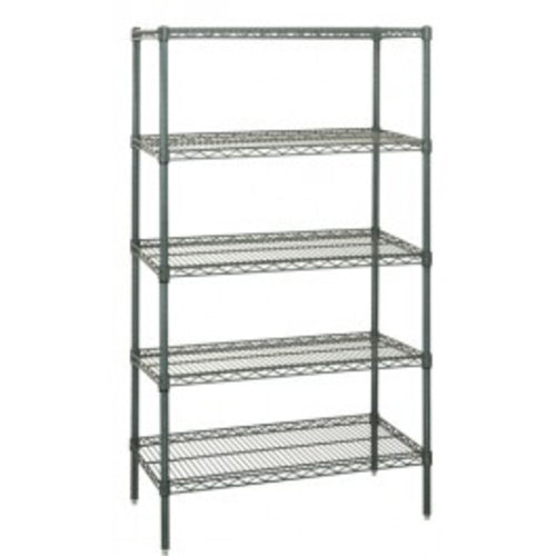 Quantum WR86-2460P-5 Shelving Unit, Wire