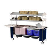 Lakeside Manufacturing 159518 Meal Delivery Cart
