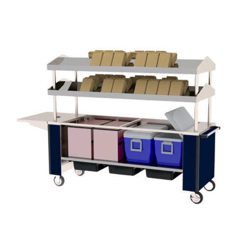 Lakeside Manufacturing 159518 Meal Delivery Cart