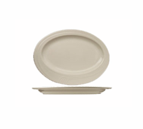 International Tableware NP-14 14-1/2" x 10-1/8" Platter Entrée | Case of 12