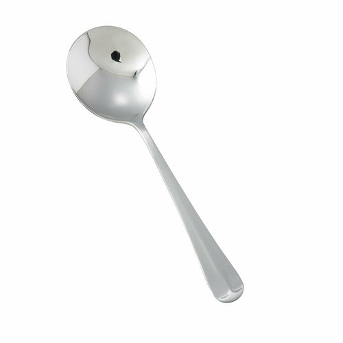 Winco 0015-04 Lafayette Stainless Steel Bouillon Spoon | Case of 12