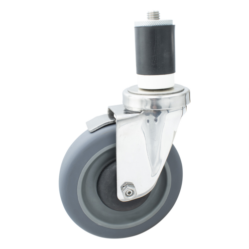 BK Resources 5SS-3RA-GR-TLB Casters