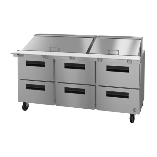 Hoshizaki SR72B-30MD6 Mega Top Sandwich / Salad Prep Table