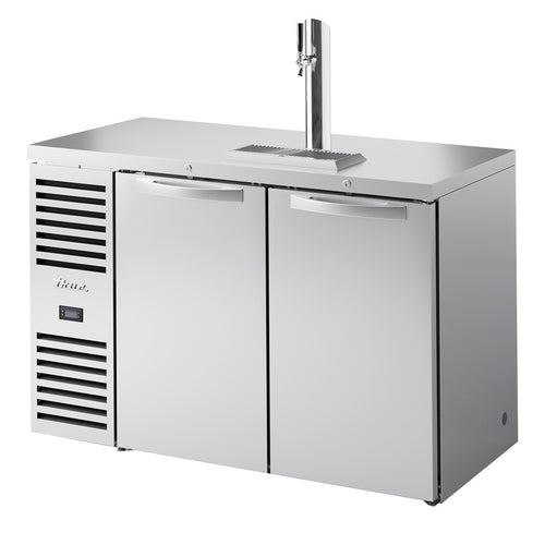 True Mfg. TDR52-RISZ1-L-B-SS-1 Keg Cooler