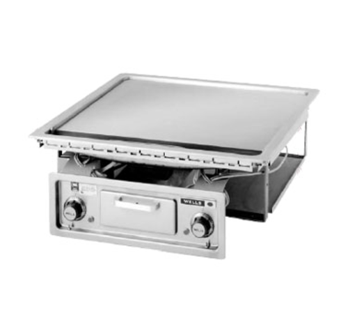 Wells G-136 22" Thermostatic Electric Griddle w/ 3/4" Plate | 208/240 Volt