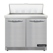Continental Refrigerator D36N10-FB Refrigerated Counter, Sandwich / Salad Unit