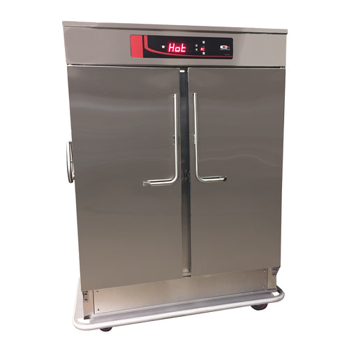 Carter-Hoffmann GTH120 Mobile Gridless Heated Banquet Cart | 120 Plate Capacity